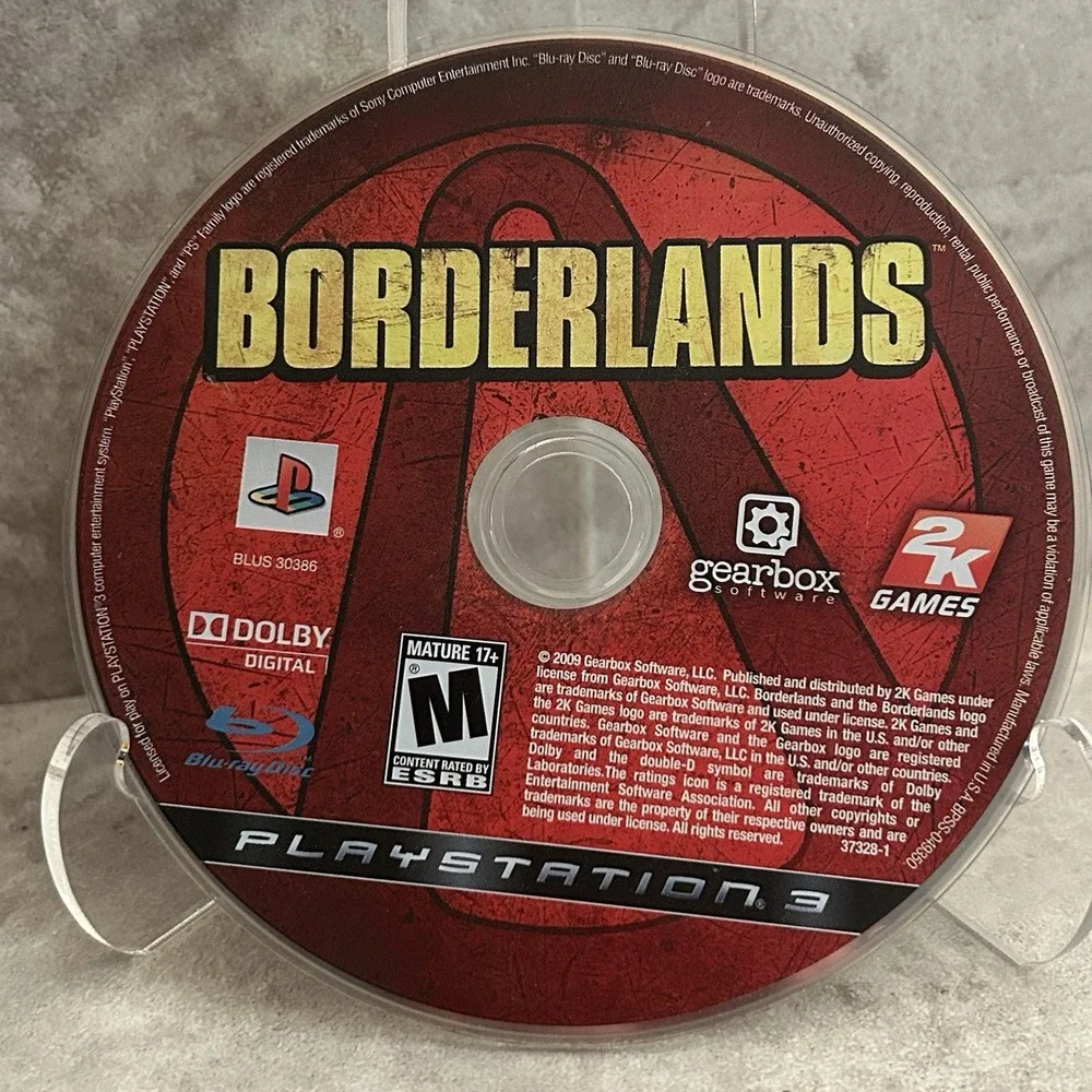 Borderlands (PlayStation 3 PS3) DISC ONLY Tested And Working
